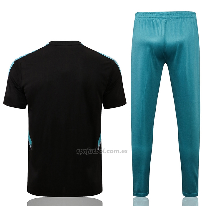 Chandal del Real Madrid Manga Corta 2022-2023 Negro